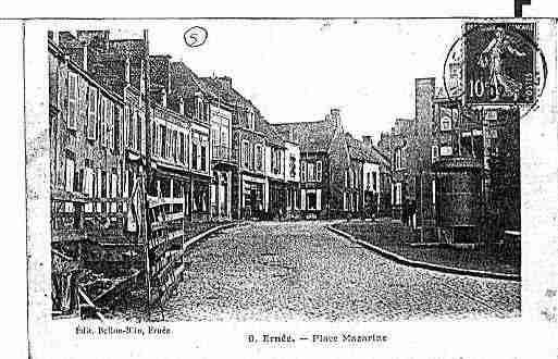 Ville de ERNEE Carte postale ancienne