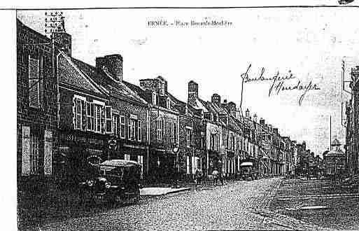 Ville de ERNEE Carte postale ancienne