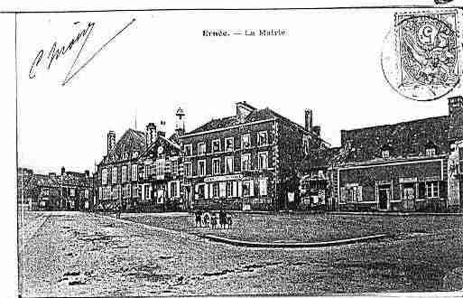 Ville de ERNEE Carte postale ancienne