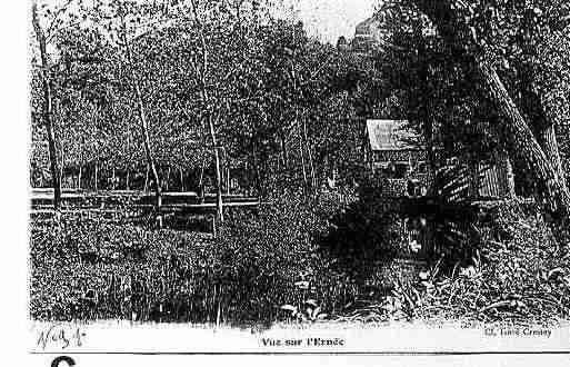 Ville de ERNEE Carte postale ancienne