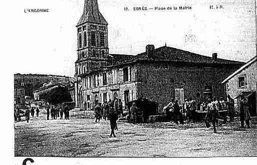 Ville de ESNESENARGONNE Carte postale ancienne