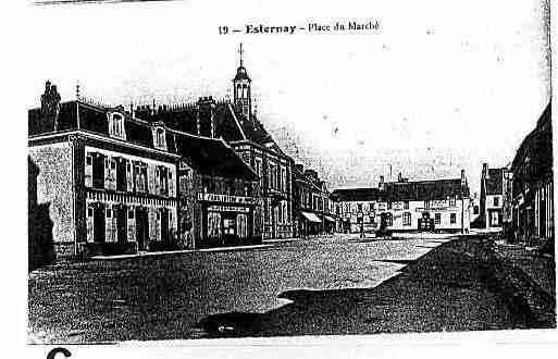 Ville de ESTERNAY Carte postale ancienne