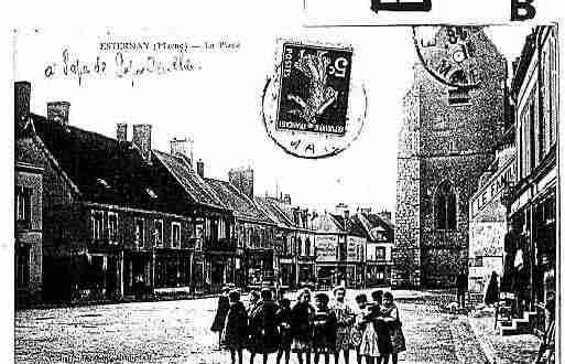 Ville de ESTERNAY Carte postale ancienne