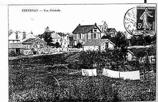 Ville de ESTERNAY Carte postale ancienne