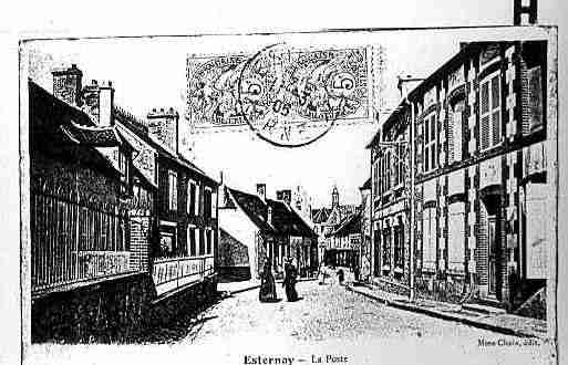 Ville de ESTERNAY Carte postale ancienne