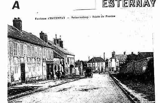 Ville de ESTERNAY Carte postale ancienne