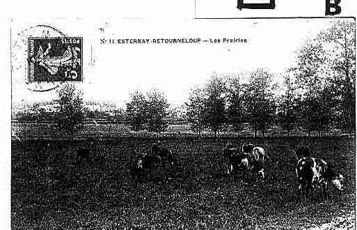 Ville de ESTERNAY Carte postale ancienne