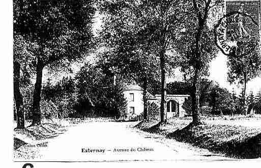 Ville de ESTERNAY Carte postale ancienne