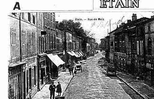 Ville de ETAIN Carte postale ancienne