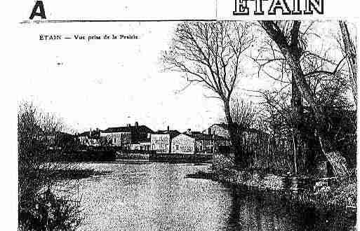 Ville de ETAIN Carte postale ancienne