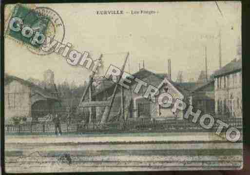 Ville de EURVILLEBIENVILLE Carte postale ancienne