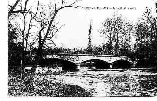 Ville de EURVILLEBIENVILLE Carte postale ancienne