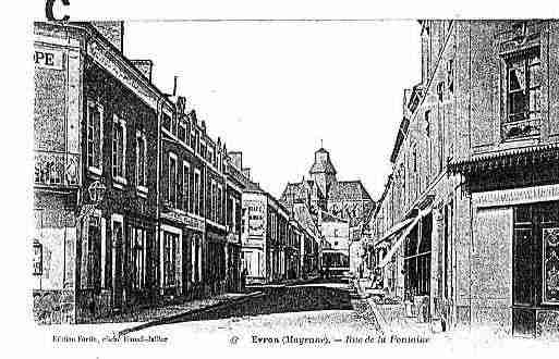 Ville de EVRON Carte postale ancienne
