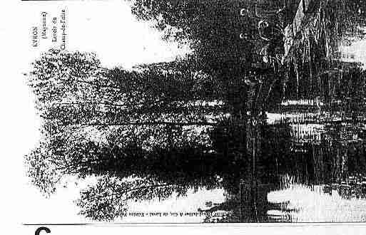 Ville de EVRON Carte postale ancienne