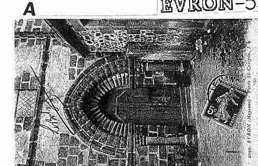 Ville de EVRON Carte postale ancienne