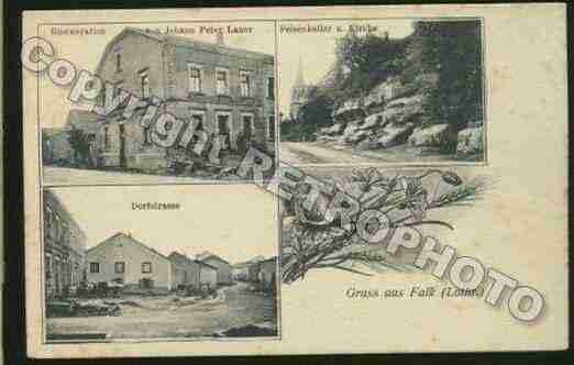 Ville de FALCK Carte postale ancienne