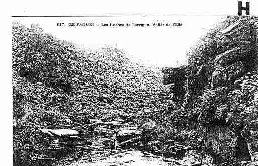Ville de FAOUET(LE) Carte postale ancienne