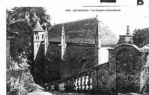 Ville de FAOUET(LE) Carte postale ancienne