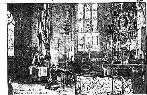 Ville de FAOUET(LE) Carte postale ancienne