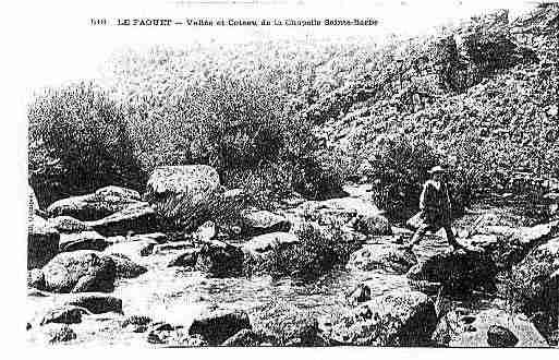 Ville de FAOUET(LE) Carte postale ancienne