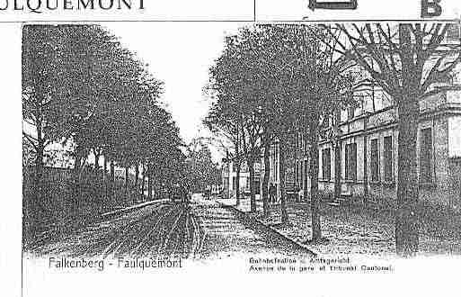 Ville de FAULQUEMONT Carte postale ancienne Ville de FAULQUEMONT Carte postale ancienne