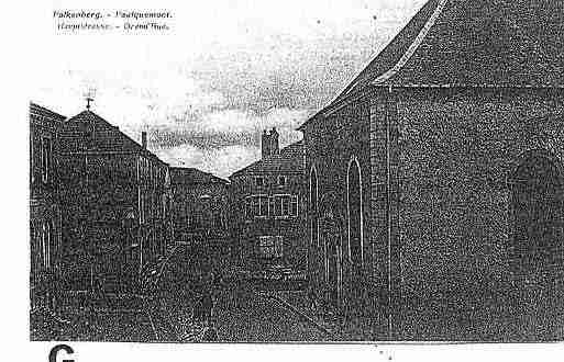 Ville de FAULQUEMONT Carte postale ancienne