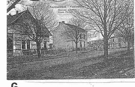 Ville de FAULQUEMONT Carte postale ancienne