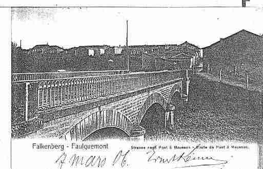 Ville de FAULQUEMONT Carte postale ancienne Ville de FAULQUEMONT Carte postale ancienne