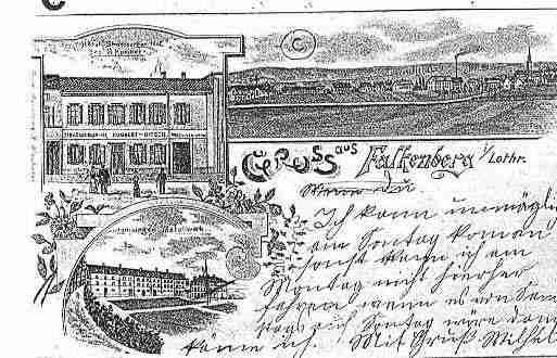 Ville de FAULQUEMONT Carte postale ancienne Ville de FAULQUEMONT Carte postale ancienne
