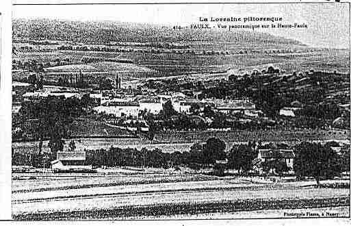 Ville de FAULX Carte postale ancienne