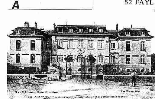 Ville de FAYLBILLOT Carte postale ancienne