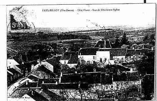 Ville de FAYLBILLOT Carte postale ancienne