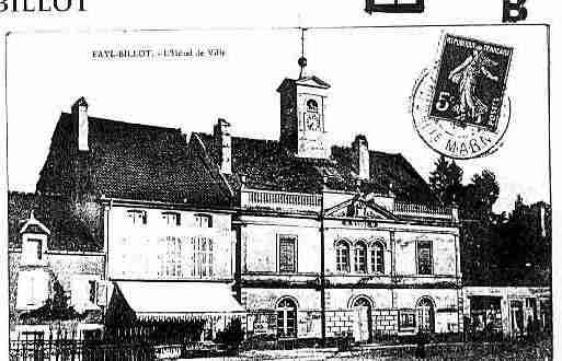 Ville de FAYLBILLOT Carte postale ancienne