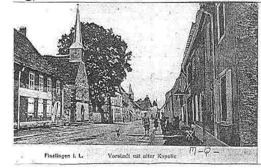 Ville de FENETRANGE Carte postale ancienne