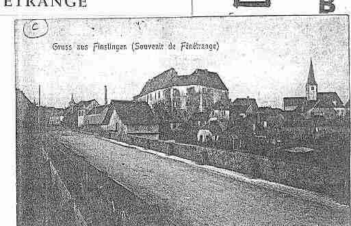 Ville de FENETRANGE Carte postale ancienne Ville de FENETRANGE Carte postale ancienne