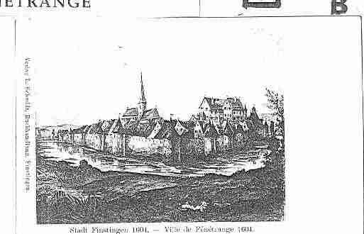 Ville de FENETRANGE Carte postale ancienne Ville de FENETRANGE Carte postale ancienne