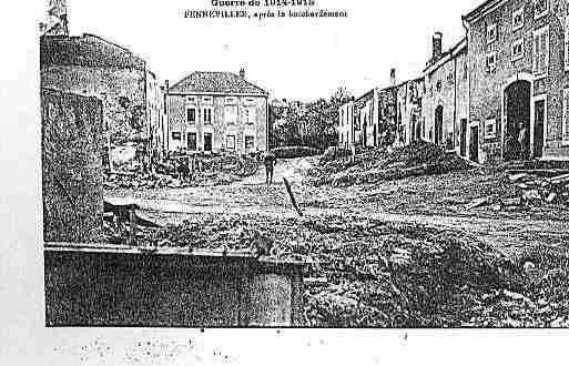 Ville de FENNEVILLER Carte postale ancienne