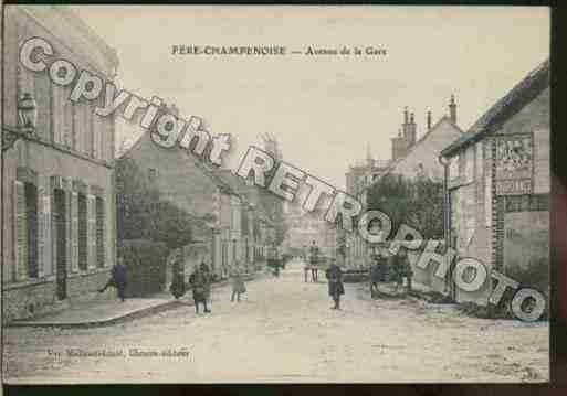 Ville de FERECHAMPENOISE Carte postale ancienne