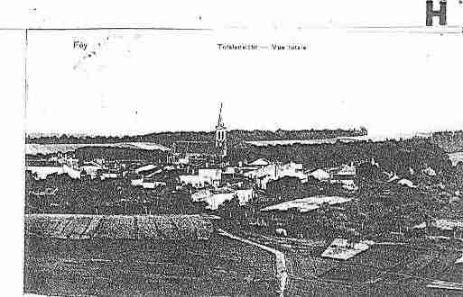 Ville de FEY Carte postale ancienne