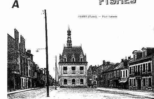 Ville de FISMES Carte postale ancienne