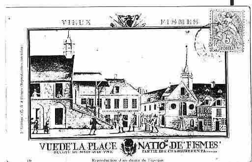 Ville de FISMES Carte postale ancienne