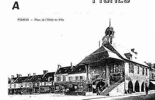 Ville de FISMES Carte postale ancienne