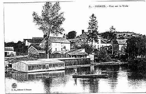 Ville de FISMES Carte postale ancienne