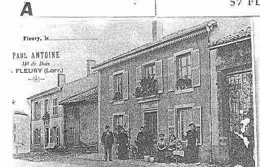 Ville de FLEURY Carte postale ancienne Ville de FLEURY Carte postale ancienne