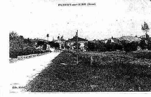 Ville de FLEURYSURAIRE Carte postale ancienne