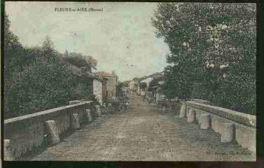 Ville de FLEURYSURAIRE Carte postale ancienne