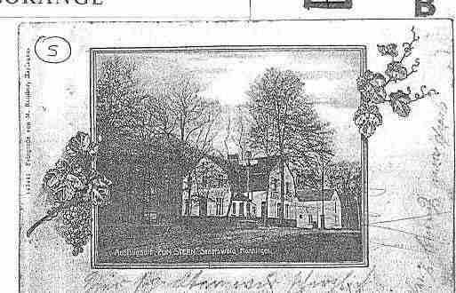 Ville de FLORANGE Carte postale ancienne