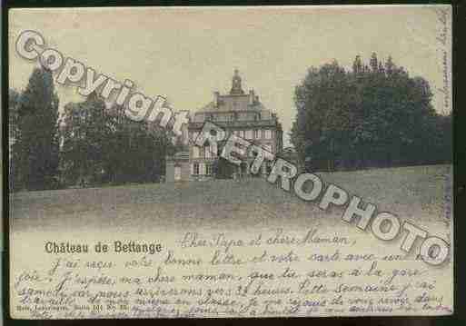 Ville de FLORANGE Carte postale ancienne