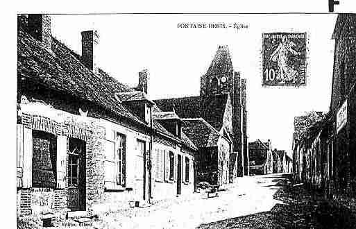 Ville de FONTAINEDENISNUIZY Carte postale ancienne