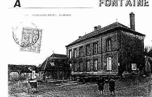 Ville de FONTAINEDENISNUIZY Carte postale ancienne